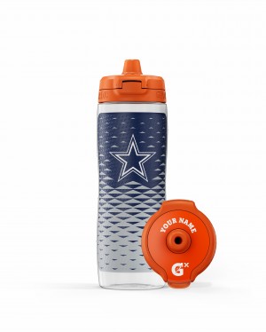 Dallas Cowboys Gatorade NFL Gx Water Bottle (30 oz) Bundle UK | UHIGSR018