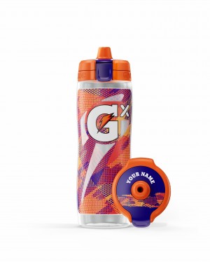 Glitch Guava Gatorade Gx Exclusive Water Bottle (30 oz) Bundle UK | GELDXF038