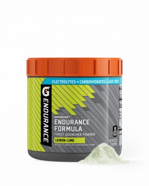 Lemon-Lime Gatorade Endurance Formula Powder (1 canister) UK | QIOAJY514