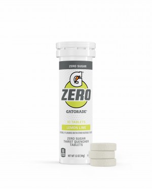 Lemon-Lime Gatorade Zero Tablets (8 tubes) UK | EDYFOL824