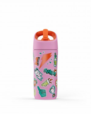 Pink Gatorade Rookie Stainless Steel Water Bottle (12 oz) UK | NZOMYG135