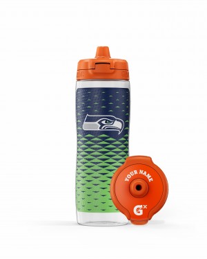 Seattle Seahawks Gatorade NFL Gx Water Bottle (30 oz) Bundle UK | WCLBJD026