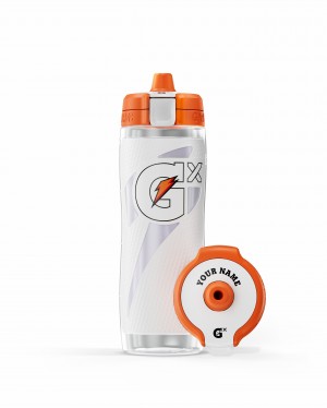 White Gatorade Gx Water Bottle (30 oz) Bundle UK | ZRWLFC280