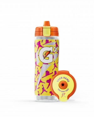 Yellow Gatorade Serena Williams Gx Collaboration Bottle (30 oz) Bundle UK | FTEWYG629