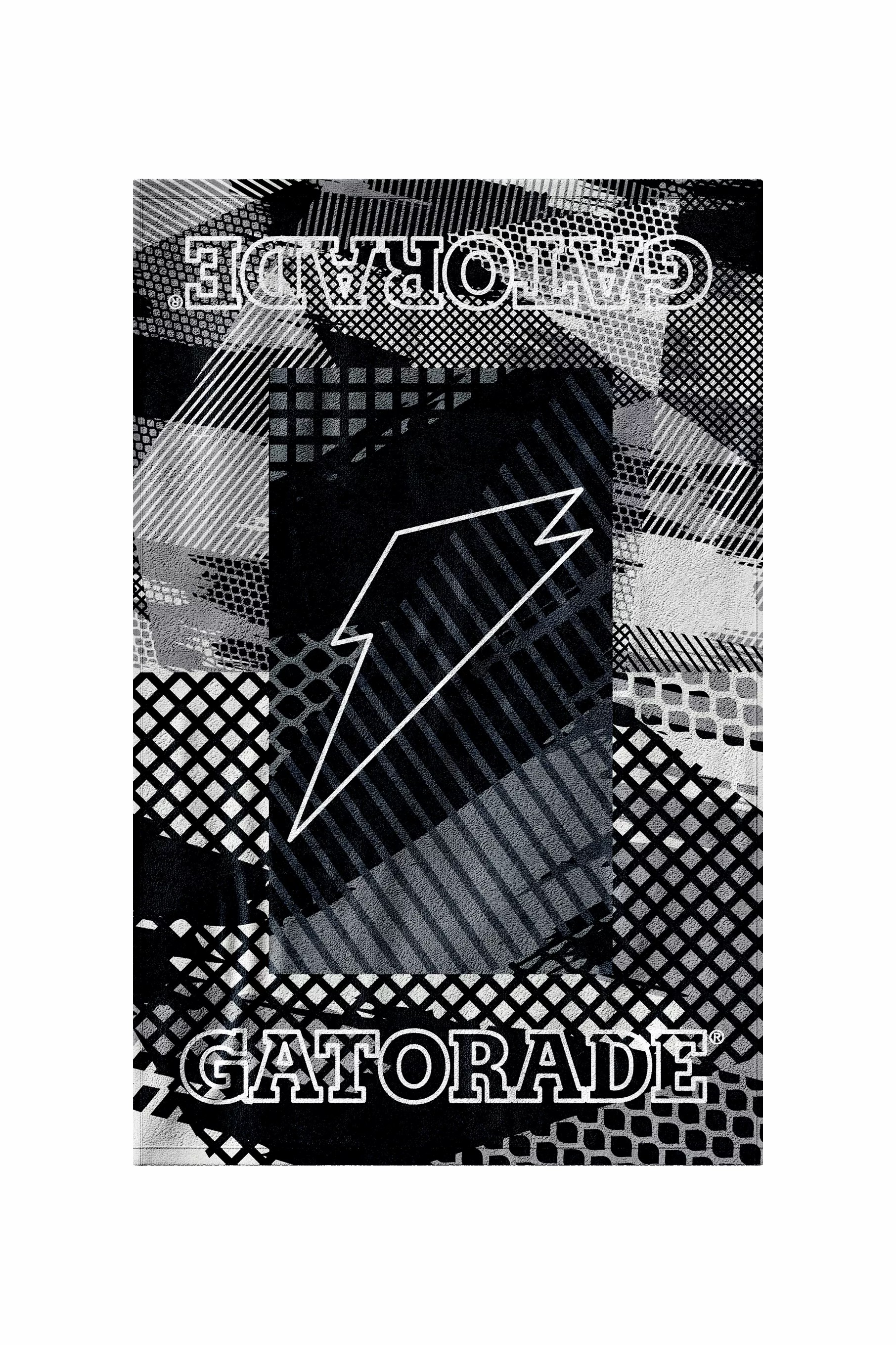 All Smoke Gatorade Glitched Towel UK | KYIONM675