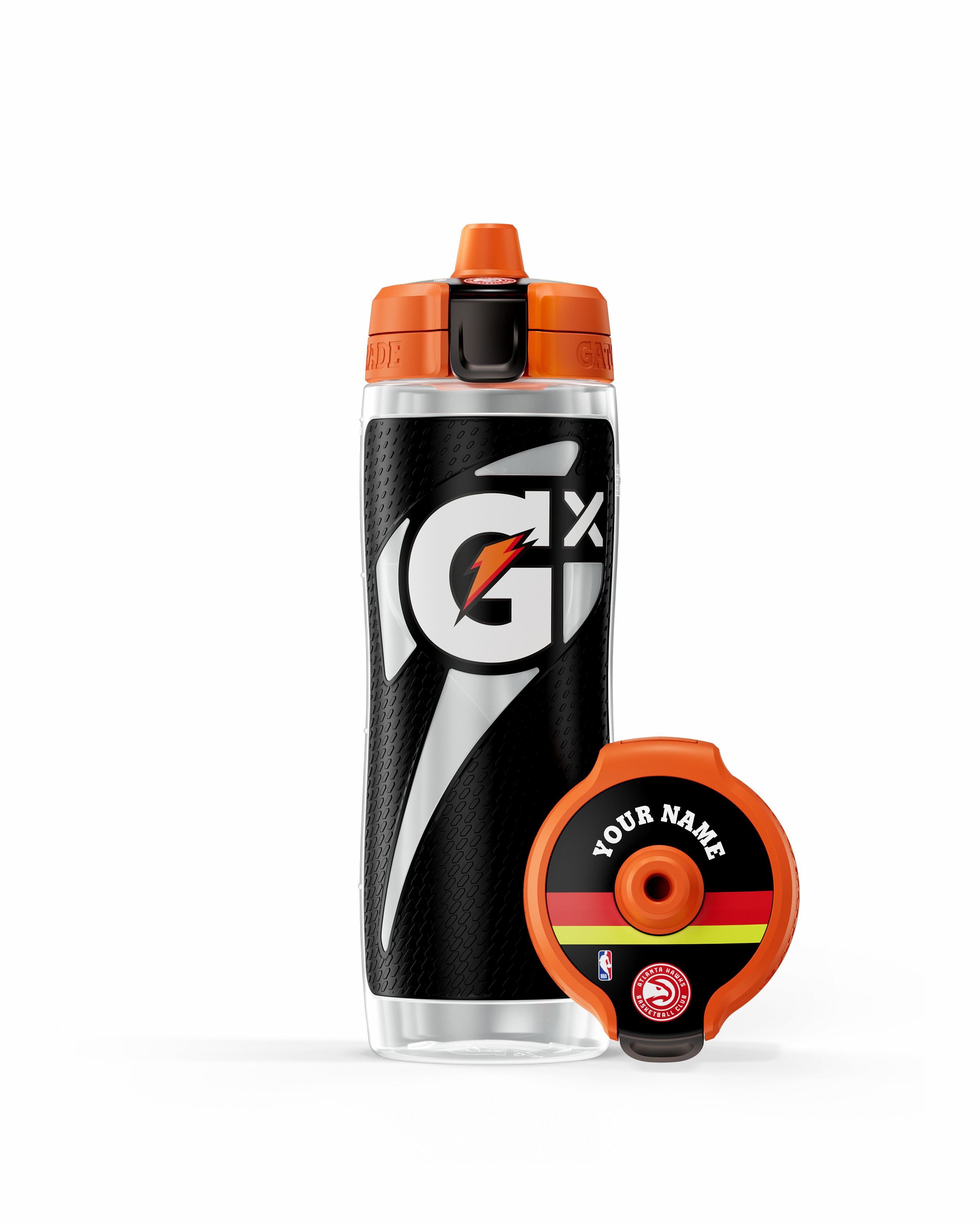 Atlanta Hawks Gatorade Gx NBA Water Bottle (30 oz) Bundle UK | JWHOTL891