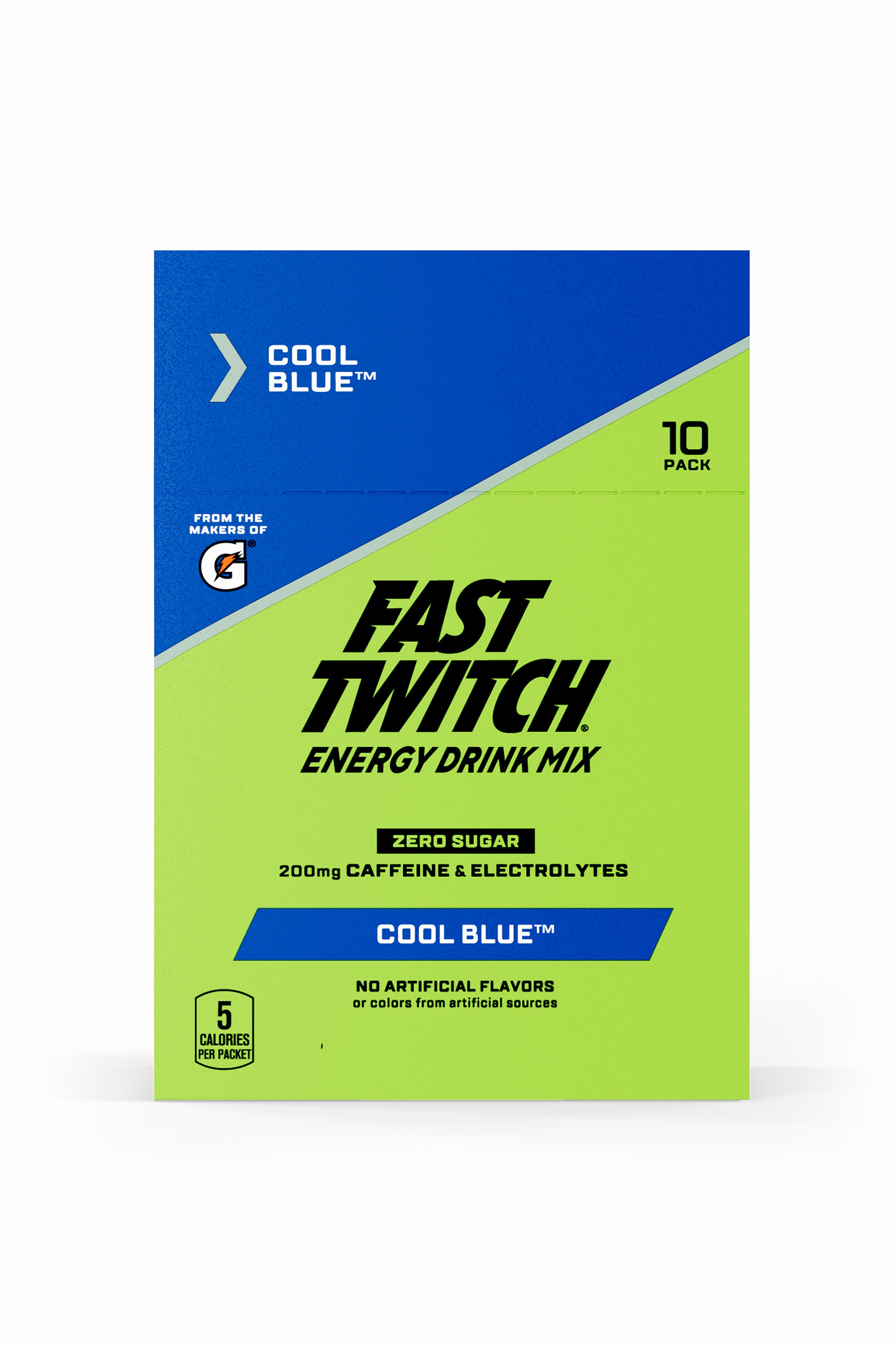 Cool Blue Gatorade Fast Twitch Powder Sticks (40 sticks) UK | LJSNAW703