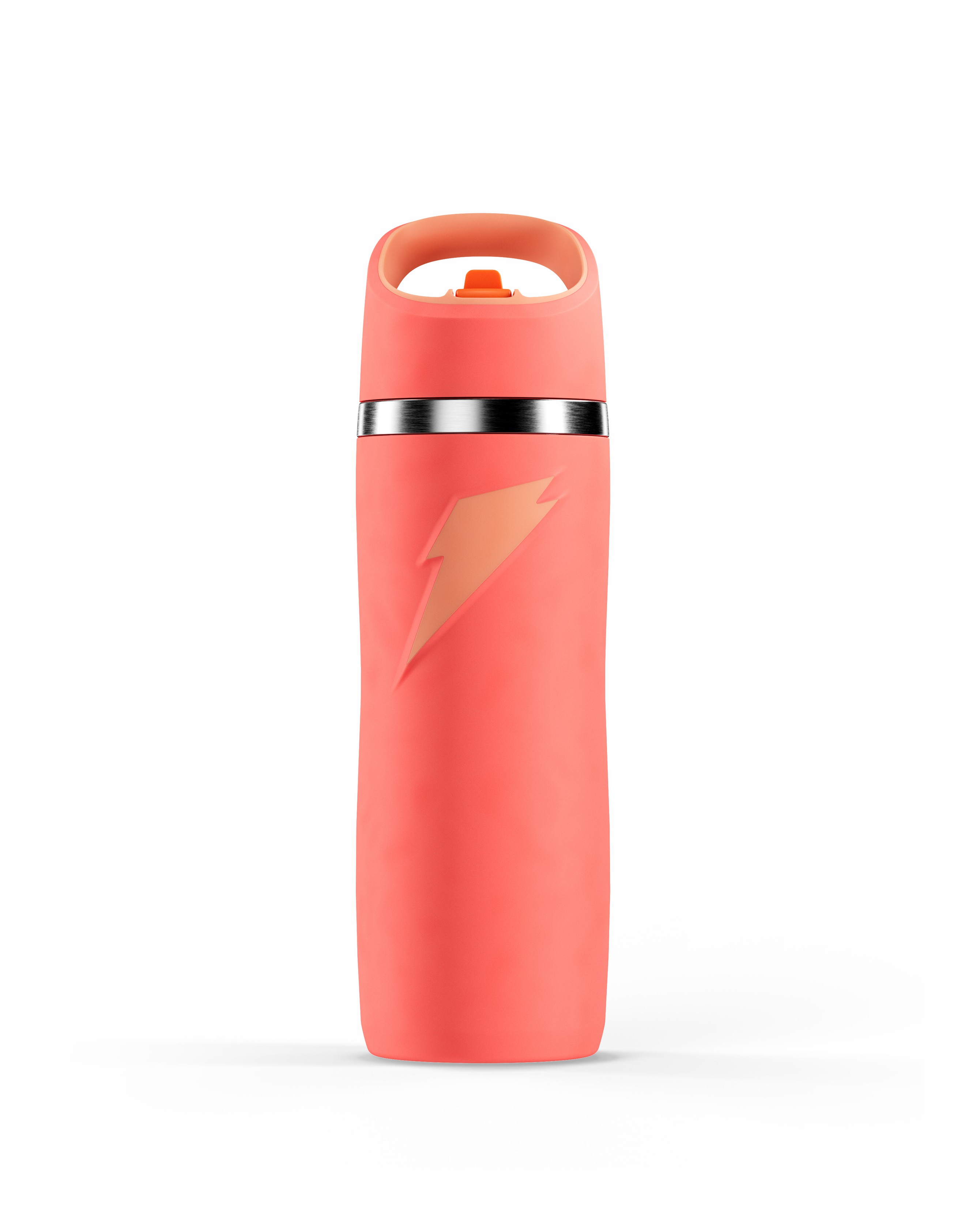 Coral Gatorade Overtime Stainless Steel Water Bottle (Straw Cap) Bundle 22oz UK | XFEZHV401