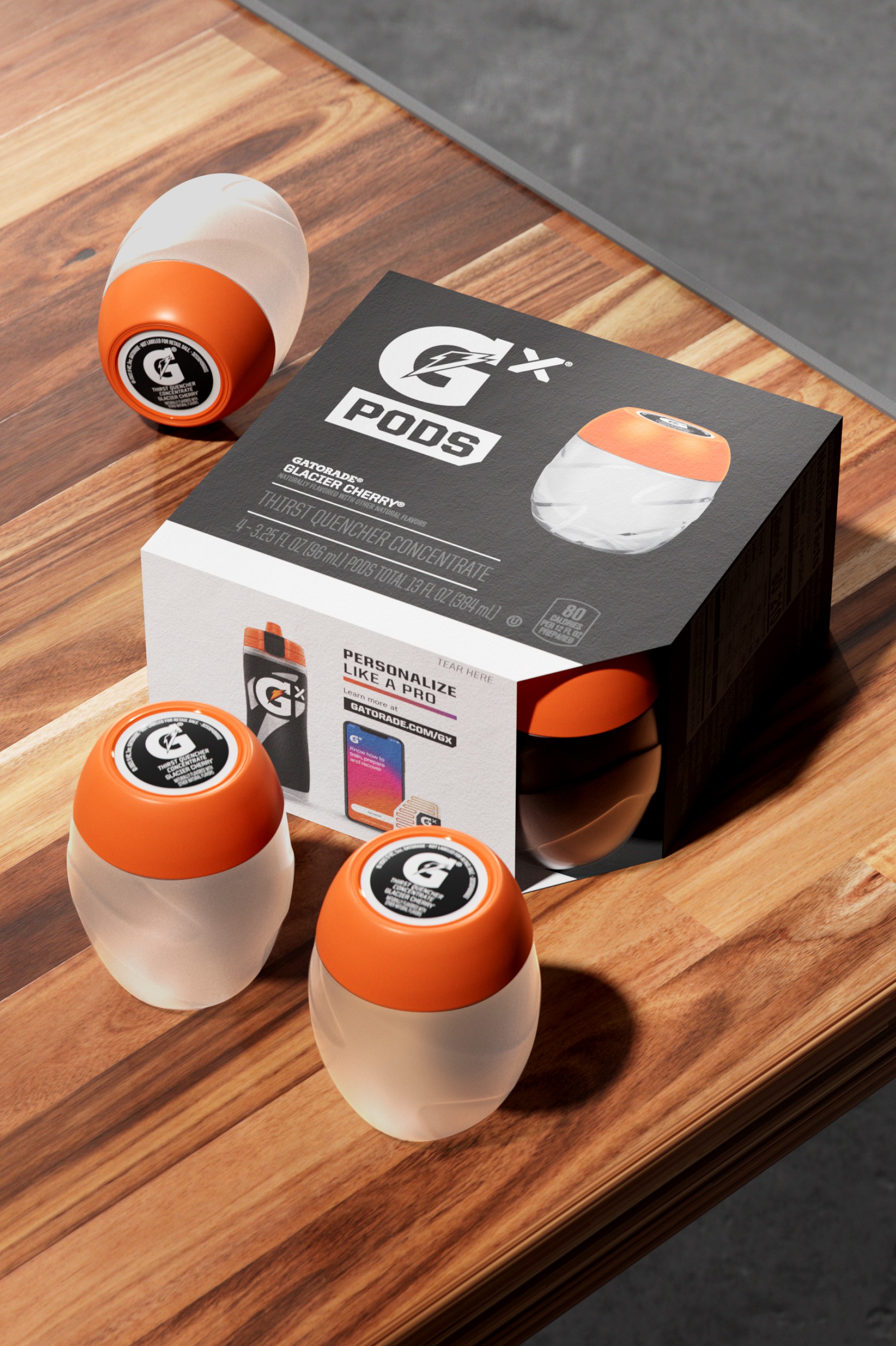 Glacier Cherry Gatorade Gx Pod (48 pods) UK | PKGVUO268