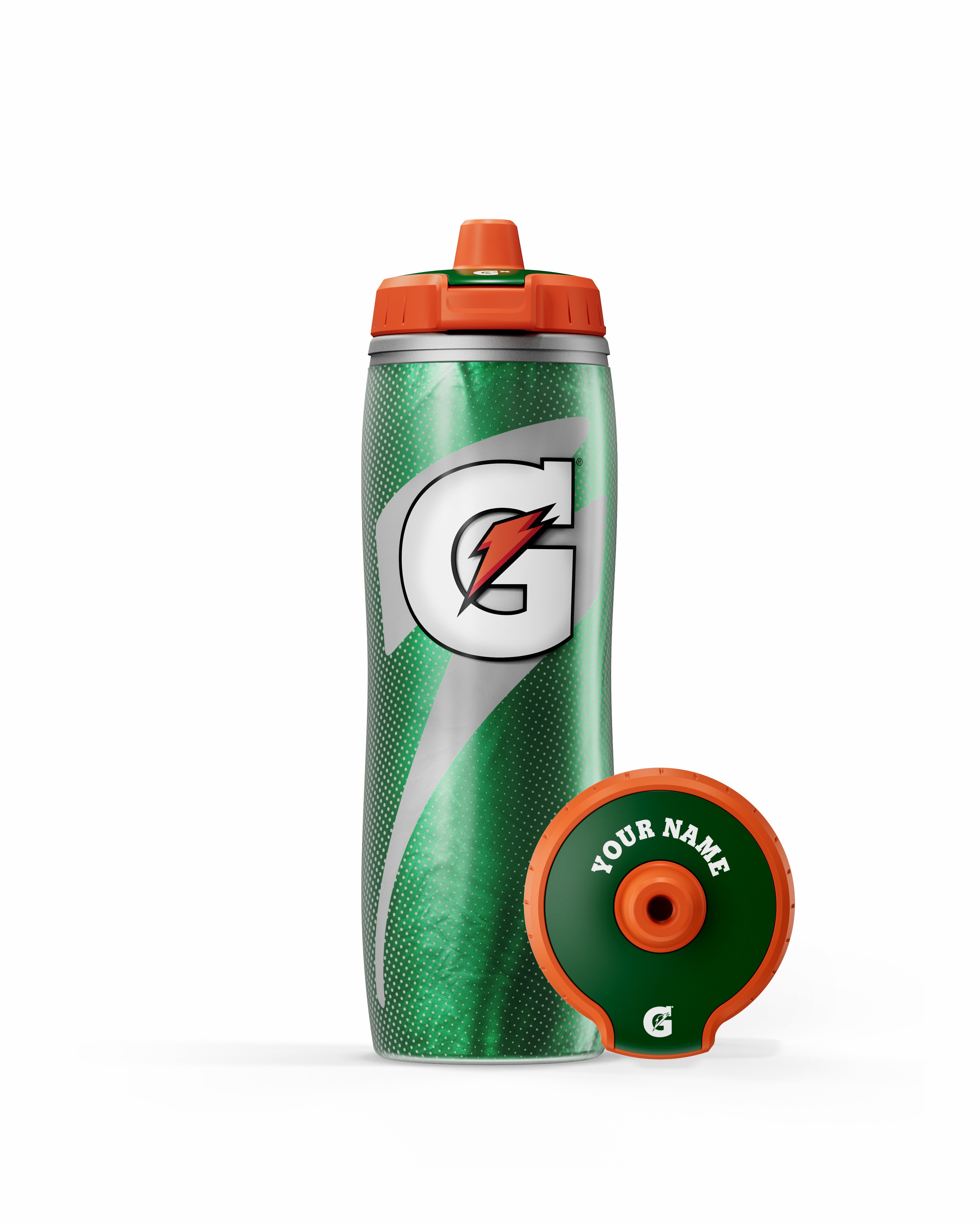 Green Gatorade Insulated Squeeze Personalized Water Bottle (30 oz) Bundle UK | UISZEP954