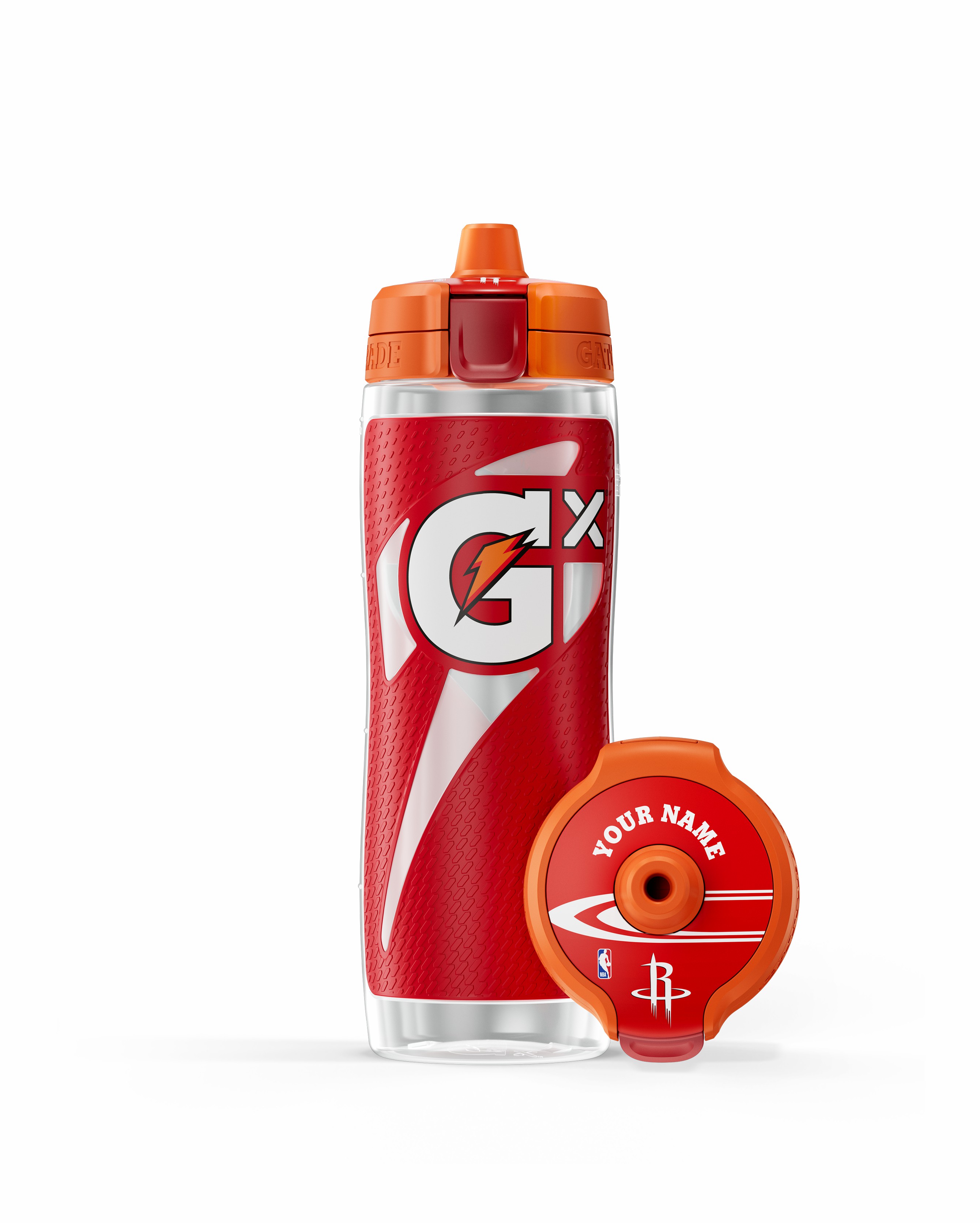 Houston Rockets Gatorade Gx NBA Water Bottle (30 oz) Bundle UK | LRZUHM276