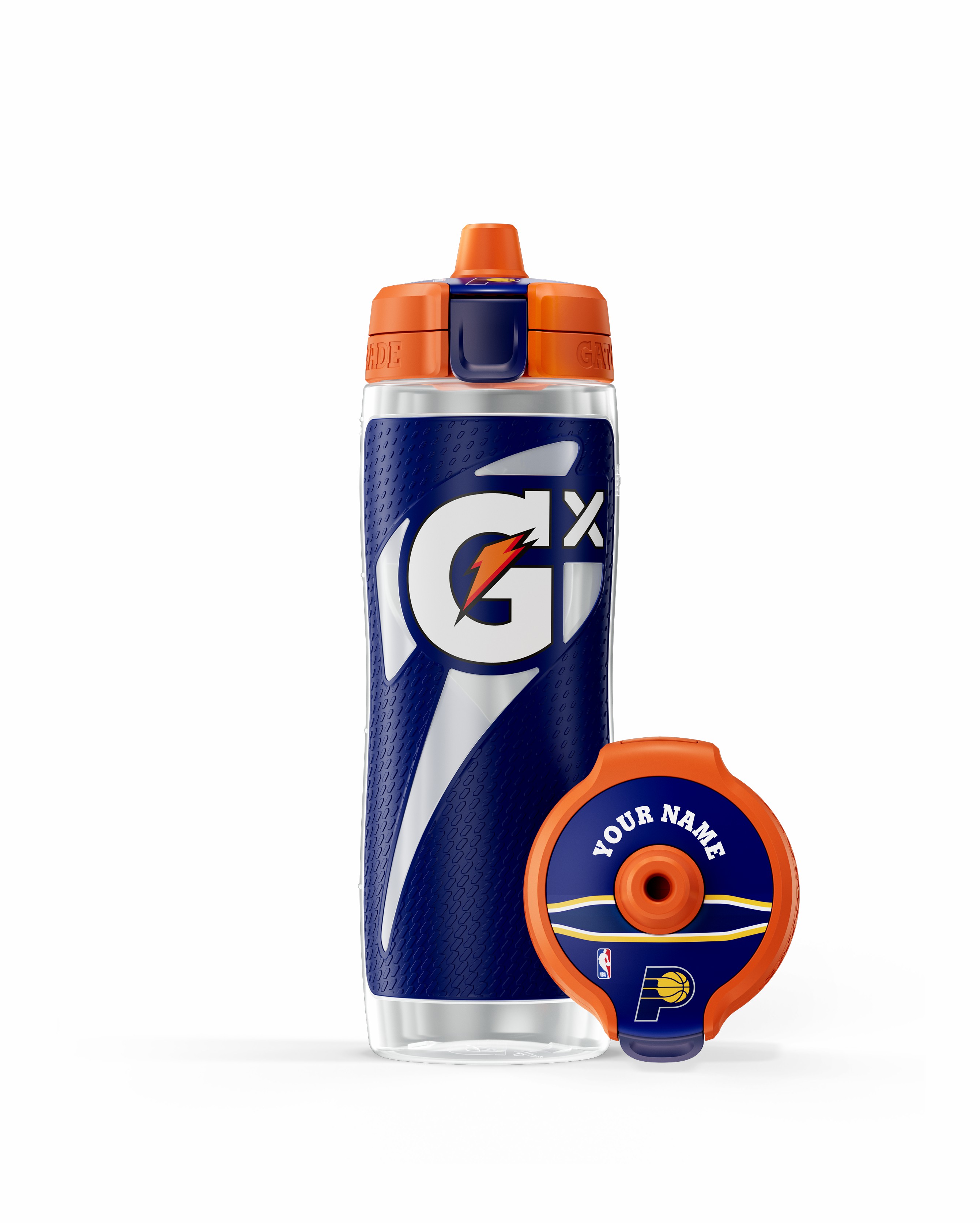 Indiana Pacers Gatorade Gx NBA Water Bottle (30 oz) Bundle UK | JIYSFE830