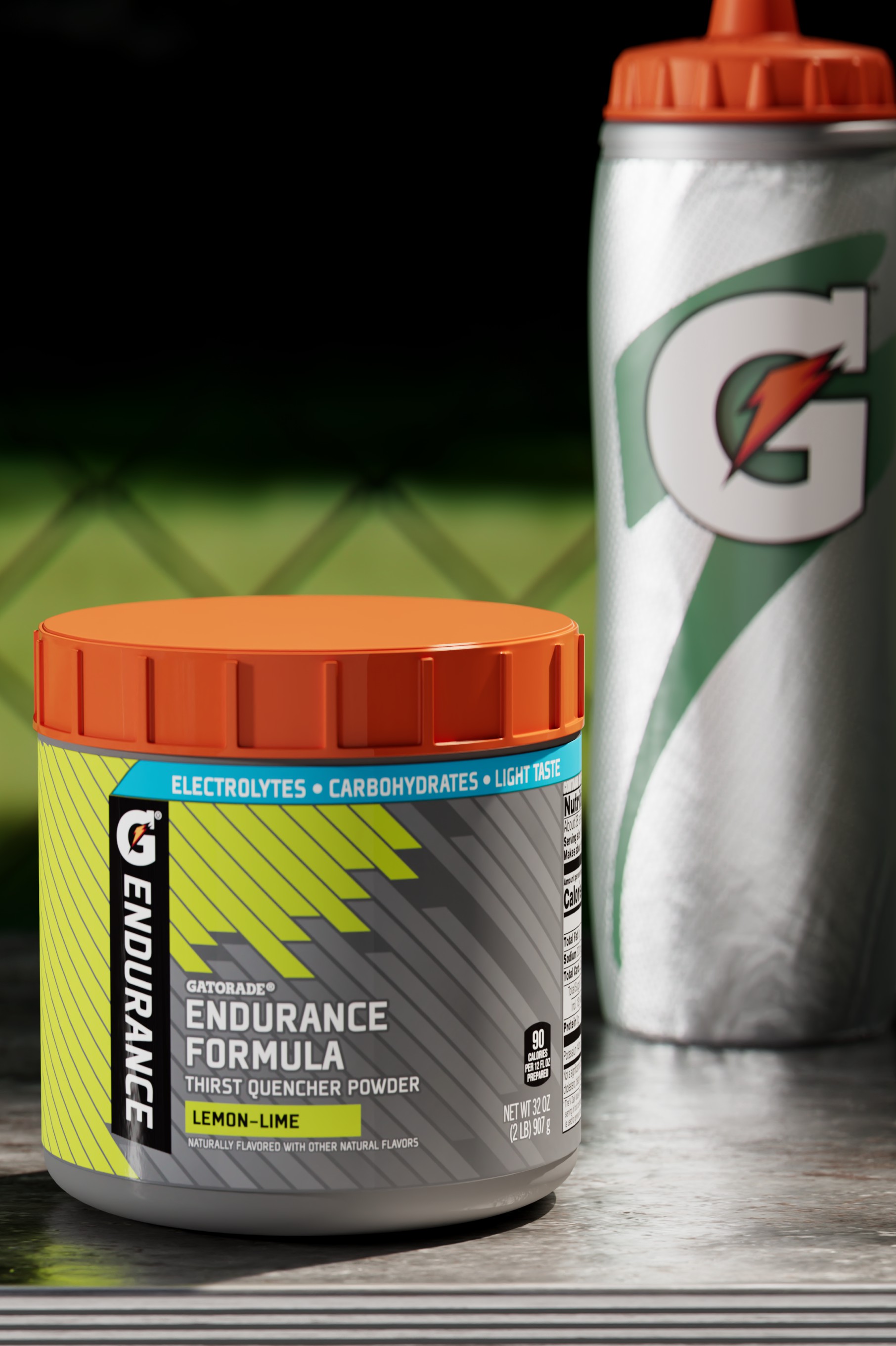 Lemon-Lime Gatorade Endurance Formula Powder (1 canister) UK | QIOAJY514