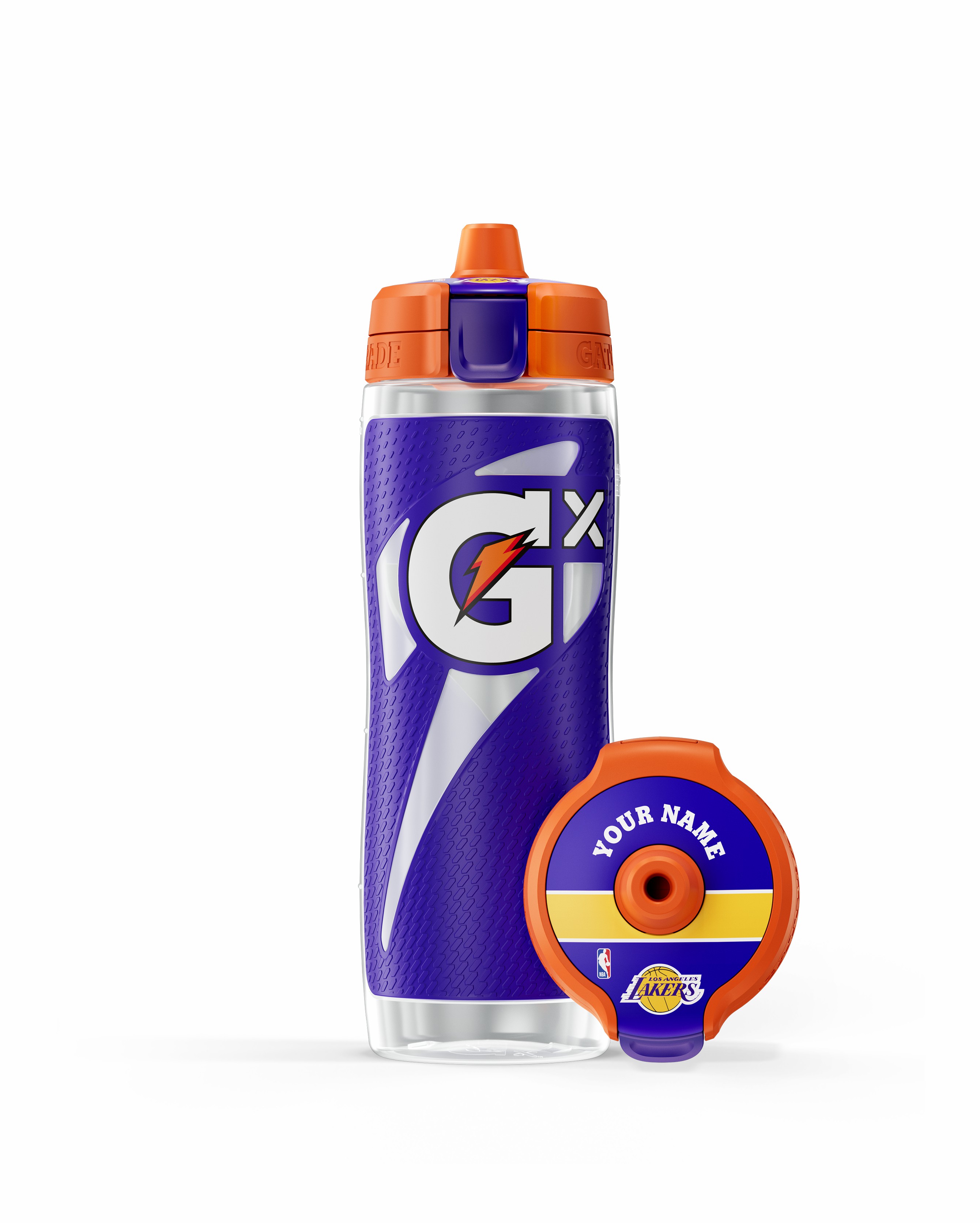 Los Angeles Lakers Gatorade Gx NBA Water Bottle (30 oz) Bundle UK | NPZVYE582