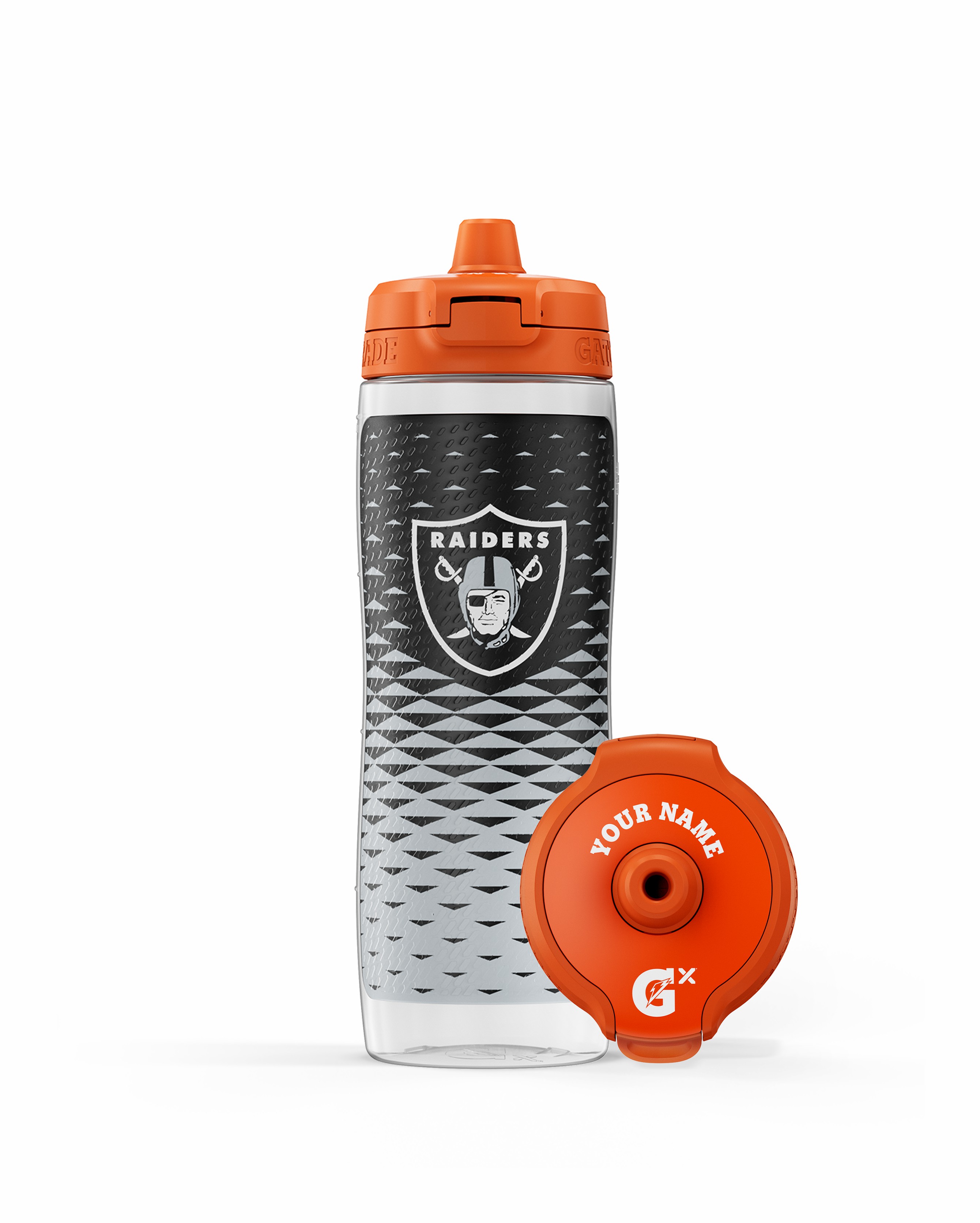 Los Vegas Raiders Gatorade NFL Gx Water Bottle (30 oz) Bundle UK | SPJTNL402