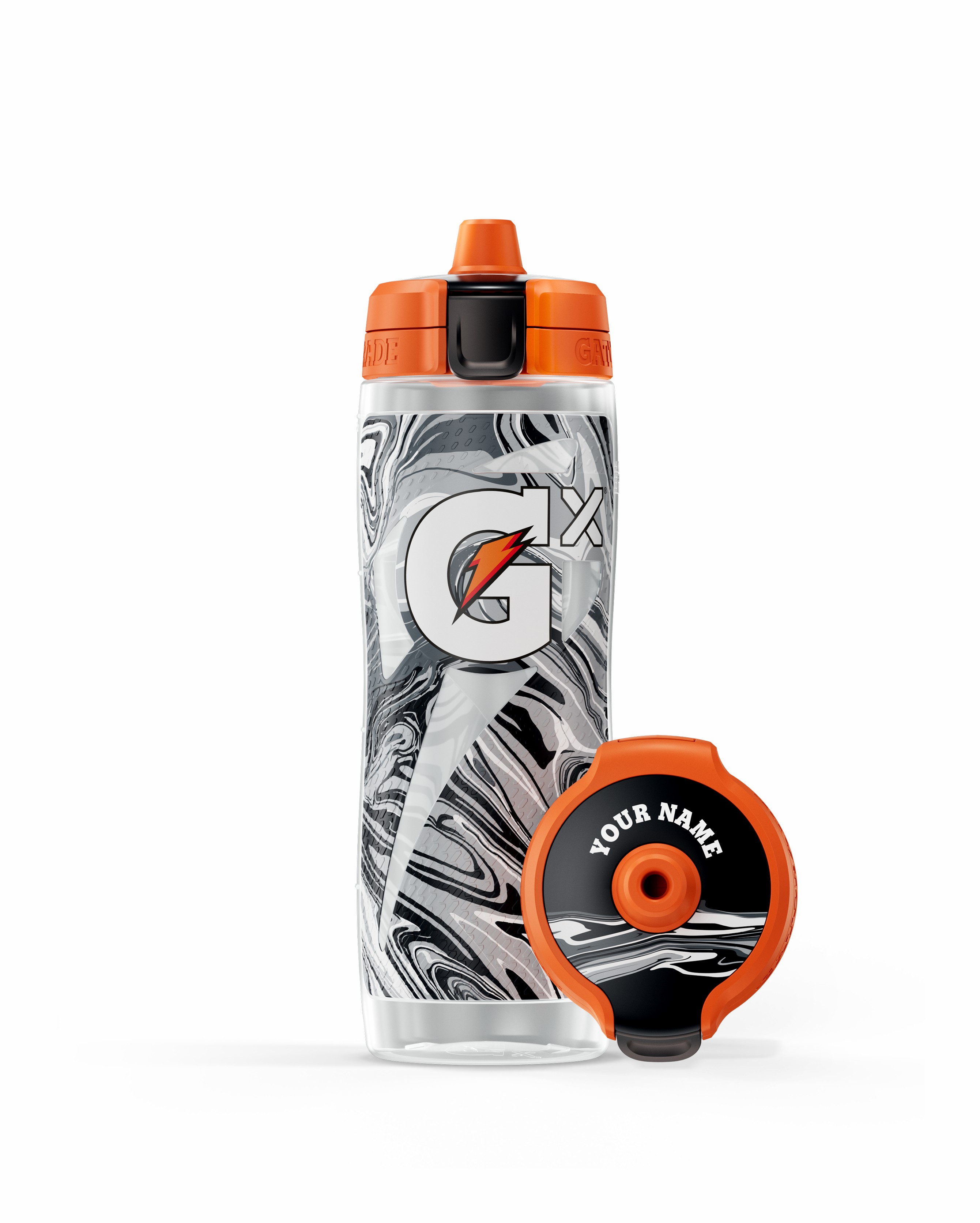 Marble Black Gatorade Gx Exclusive Water Bottle (30 oz) Bundle UK | NREOHK630