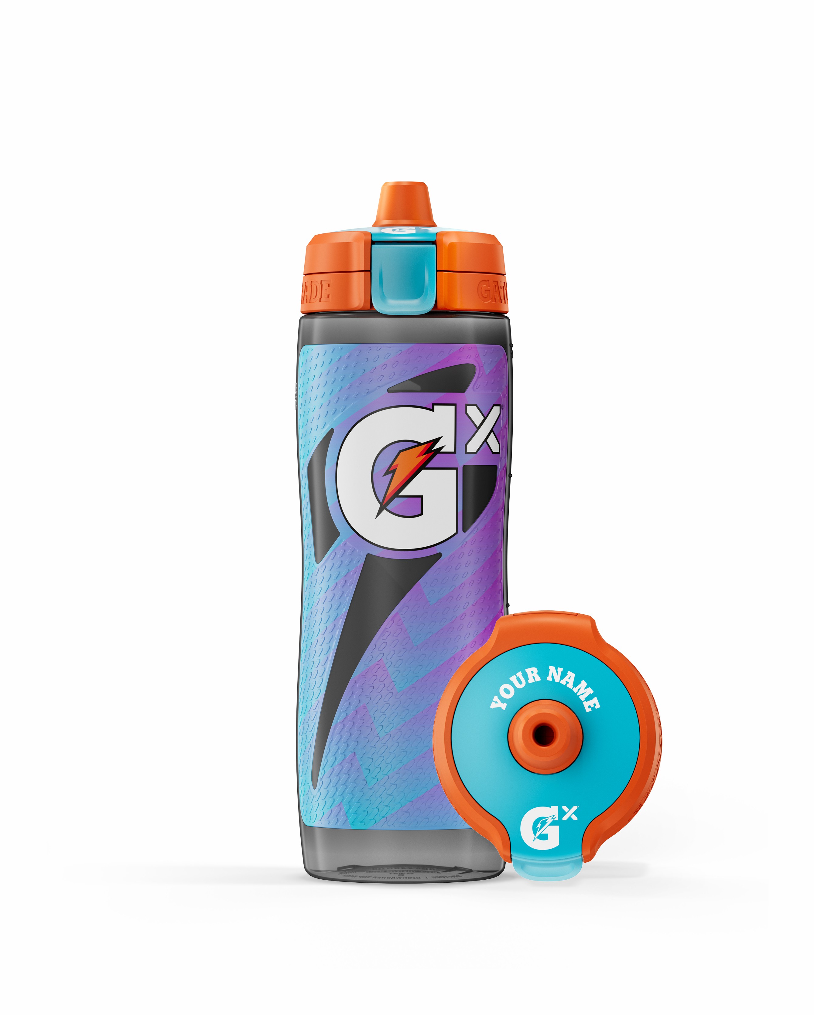 Neon Blue Gatorade Gx Momentum Water Bottle (30 oz) Bundle UK | SHNGIP509