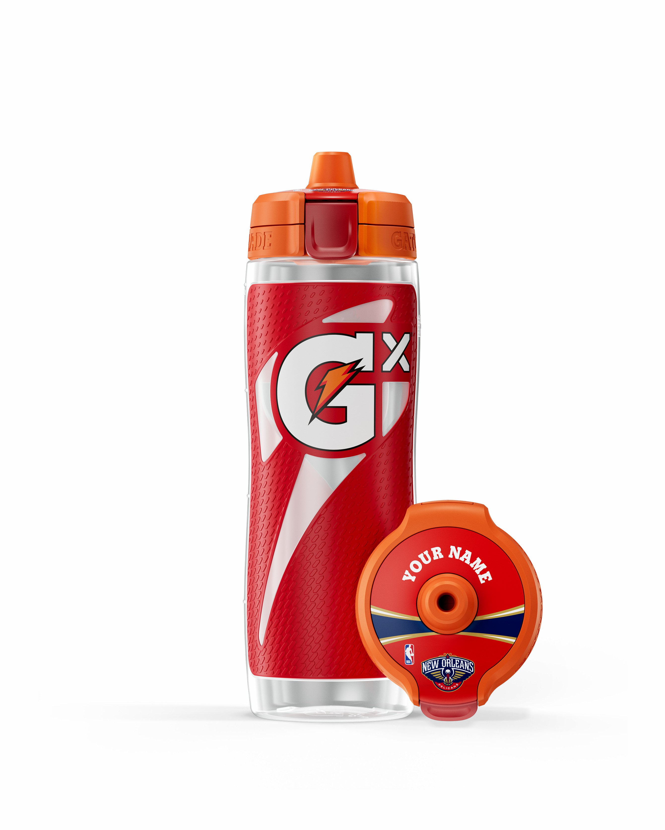 New Orleans Pelicans Gatorade Gx NBA Water Bottle (30 oz) Bundle UK | ZVCIQM793