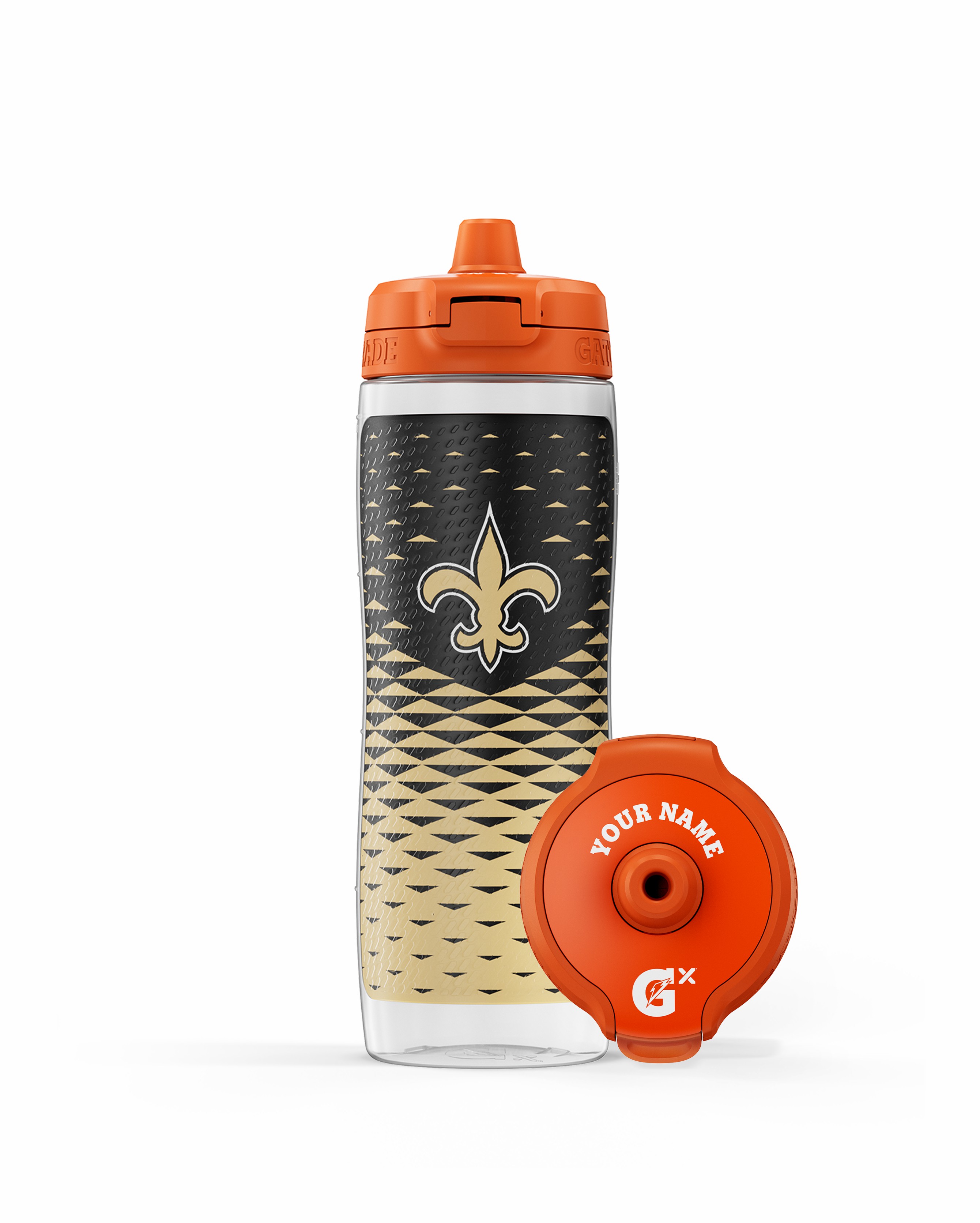 New Orleans Saints Gatorade NFL Gx Water Bottle (30 oz) Bundle UK | SUGQJV819