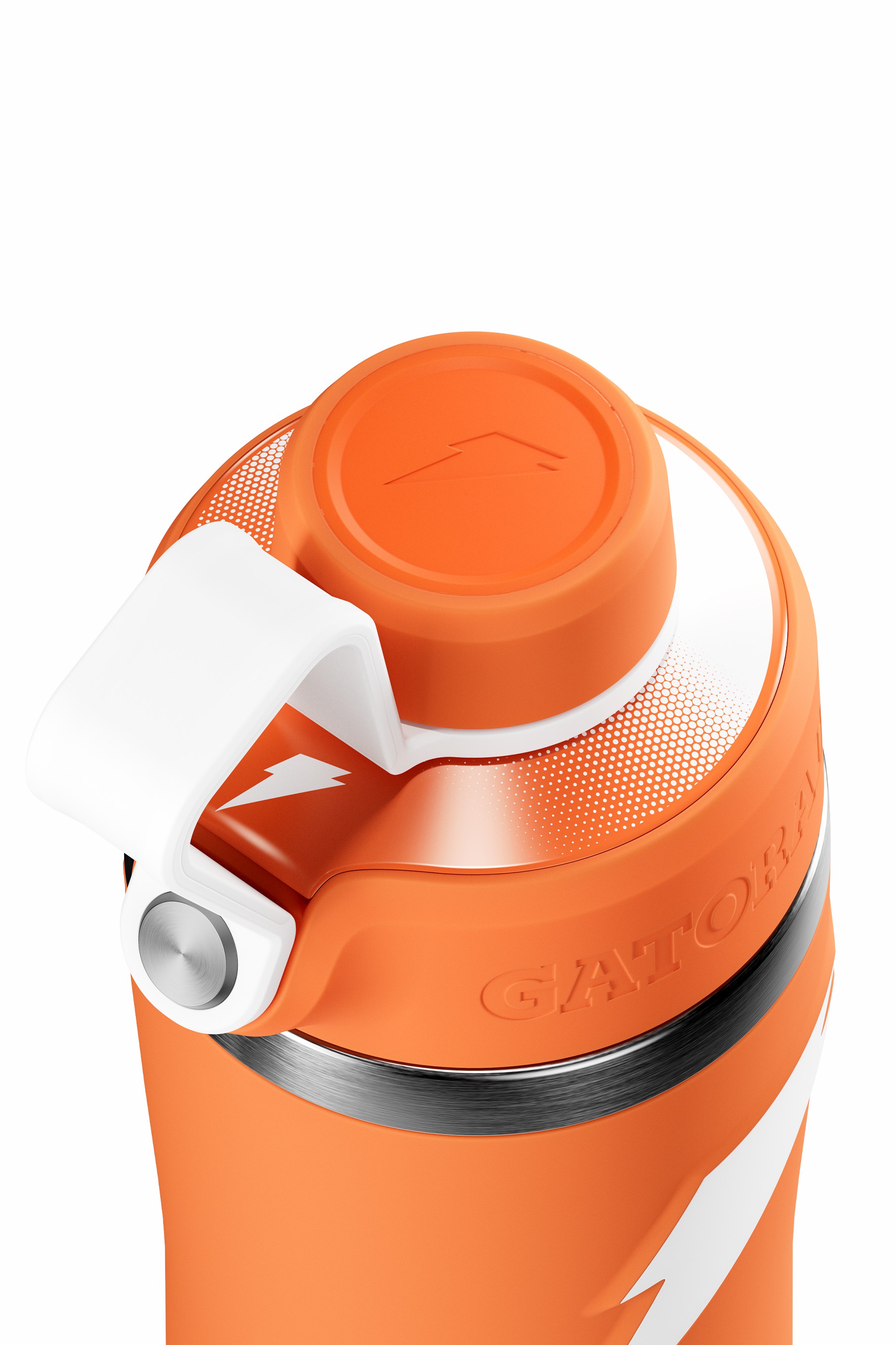 Orange Gatorade Overtime Stainless Steel Water Bottle (Screw Cap) Bundle 22oz UK | DQFZKL502