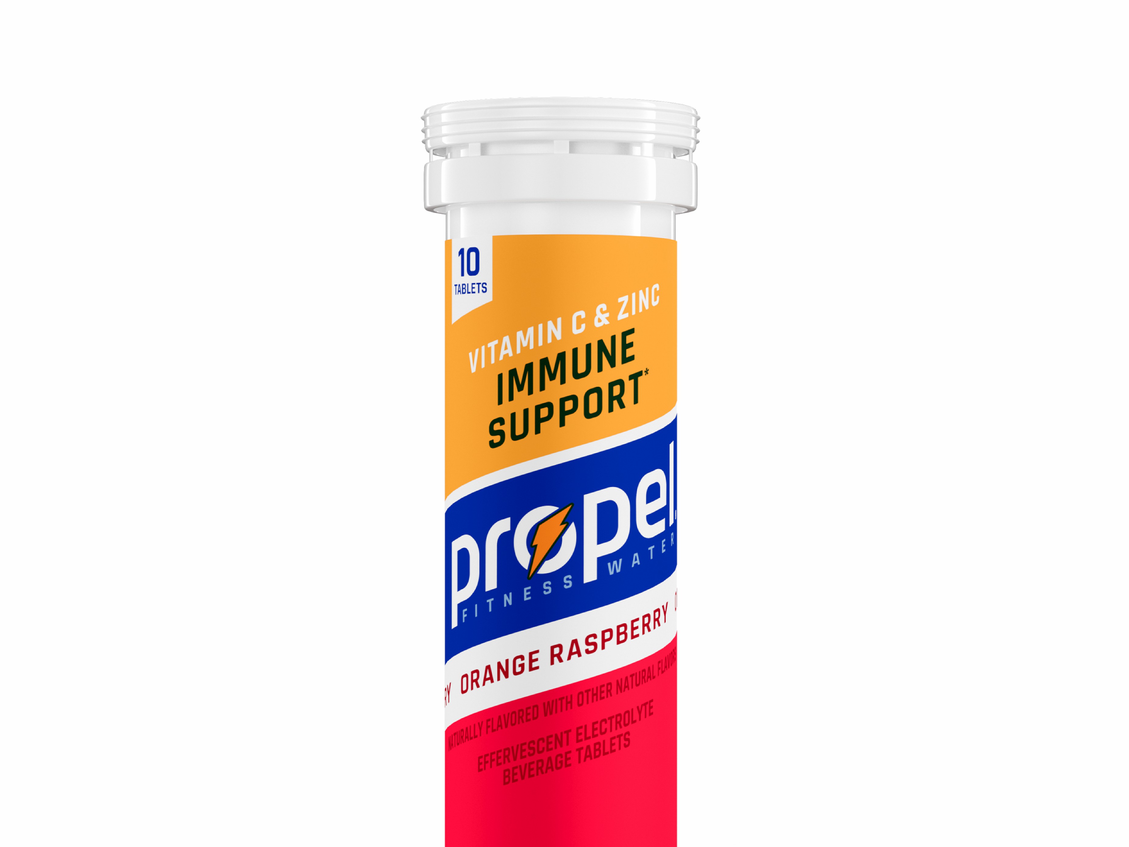 Orange Raspberry Gatorade Propel Immune Support Tablets (8 tubes) UK | YCZRWM954