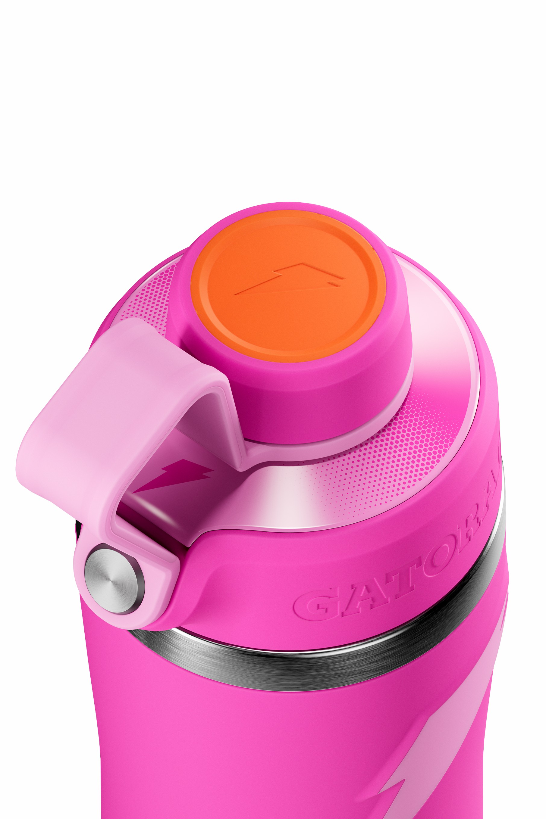 Pink Gatorade Overtime Stainless Steel Water Bottle (Screw Cap) Bundle 22oz UK | XSPDRM012