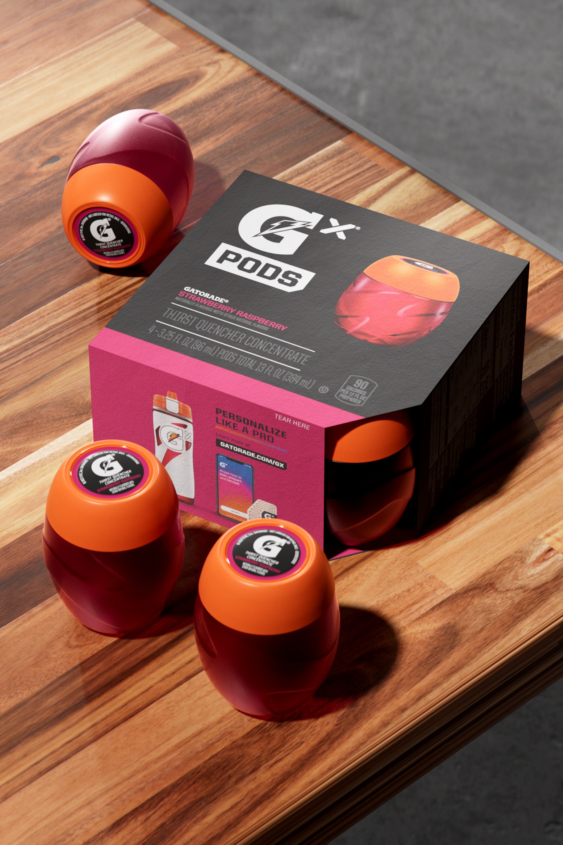 Strawberry Raspberry Gatorade Gx Pod (48 pods) UK | UXSGDQ720