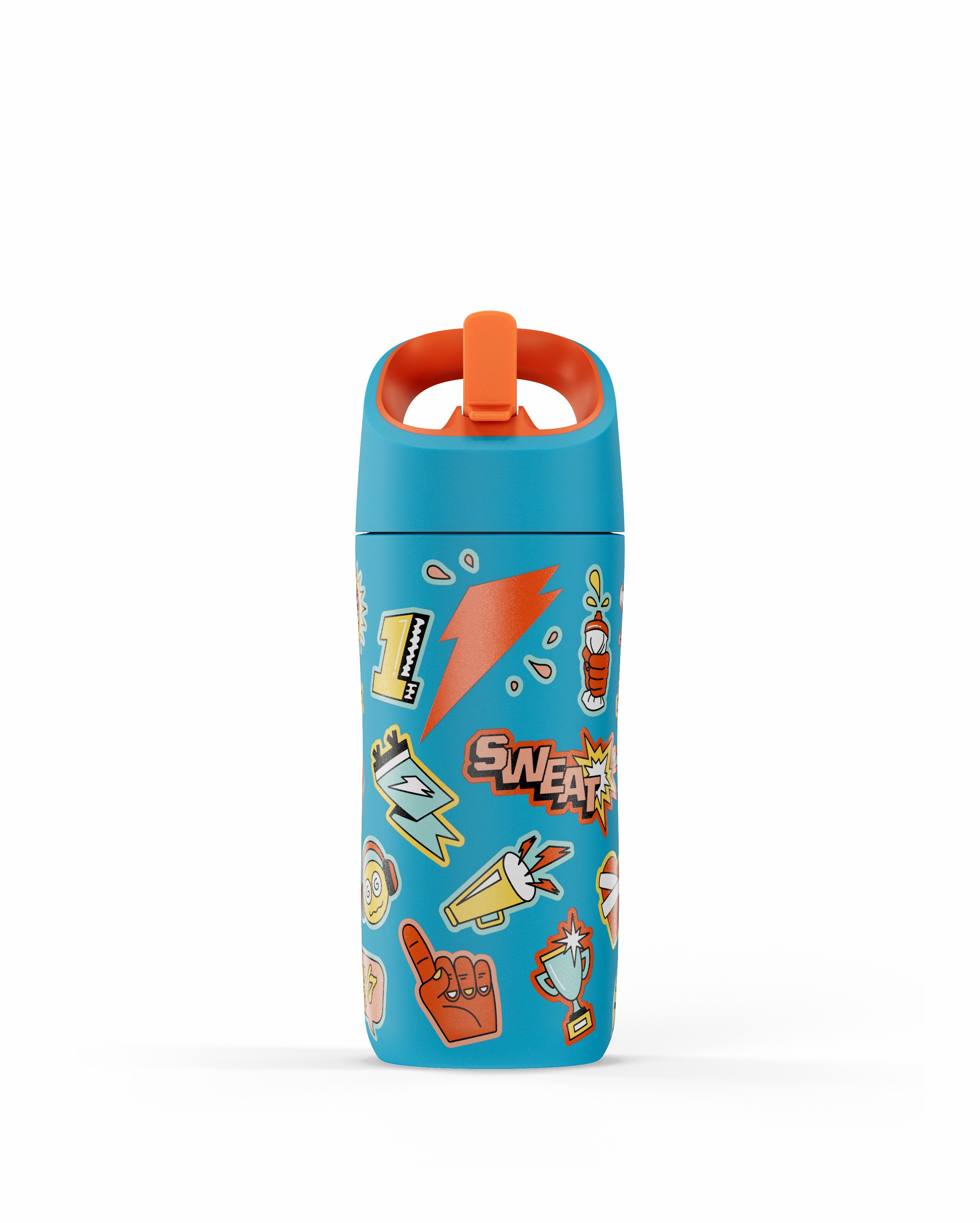 Teal Gatorade Rookie Stainless Steel Water Bottle (12 oz) UK | SJFVHE170