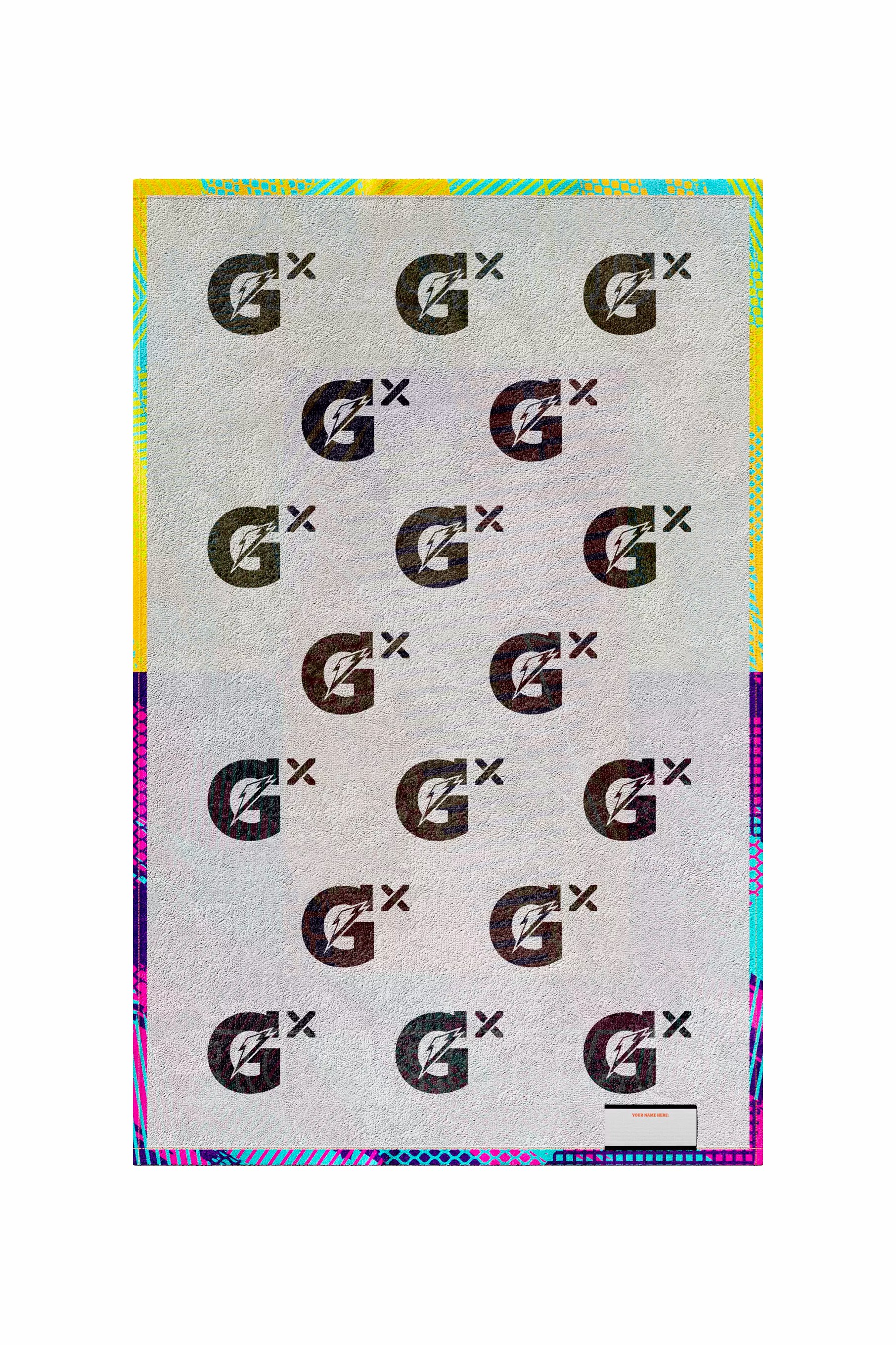 Tropic Guava Gatorade Glitched Towel UK | VZQRYL349