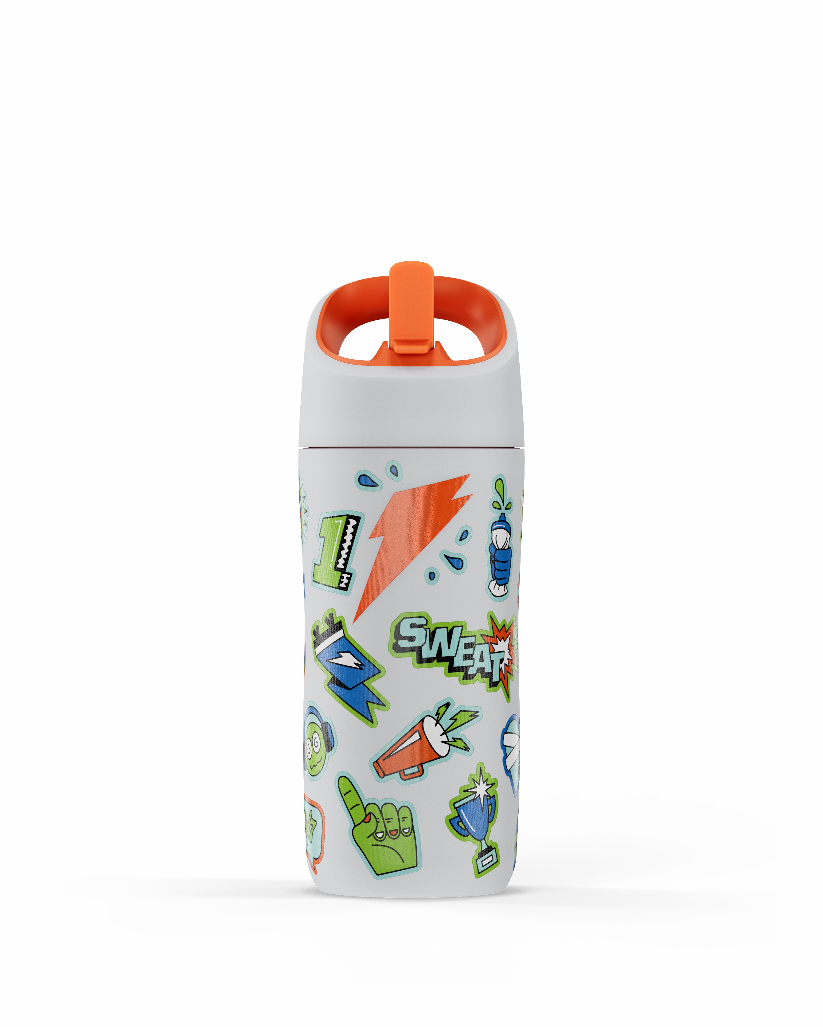 White Gatorade Rookie Stainless Steel Water Bottle (12 oz) UK | TQCPAW132